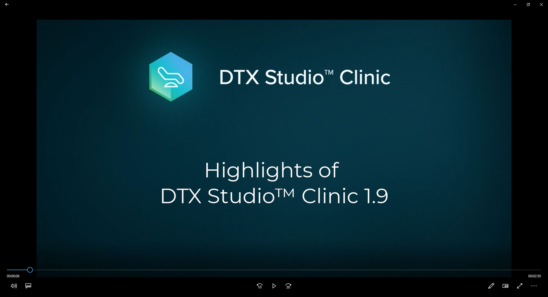 Highlights DTX Studio™ Clinic 1.9