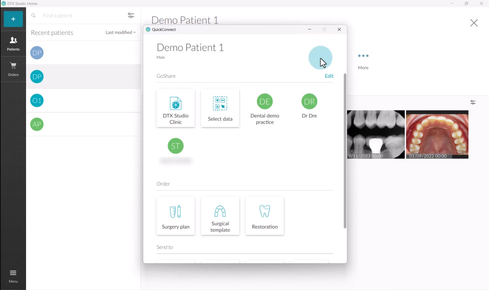 Sharing Patient Data via GoShare